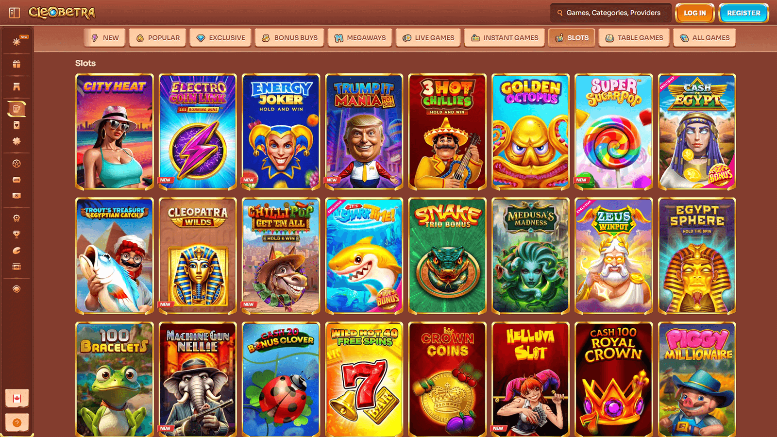 Cleobetra Casino Slots