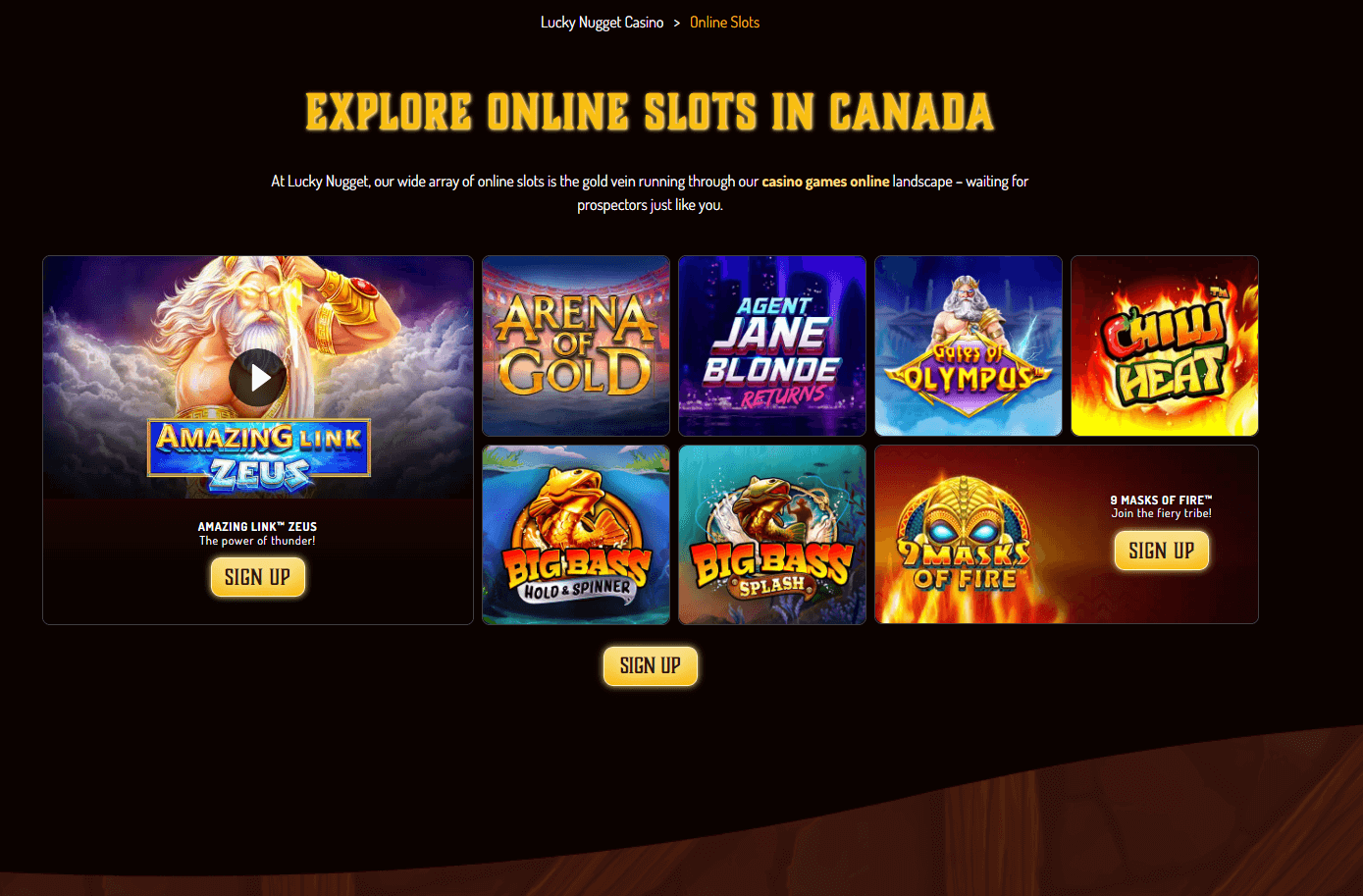 Lucky Nugget Slots