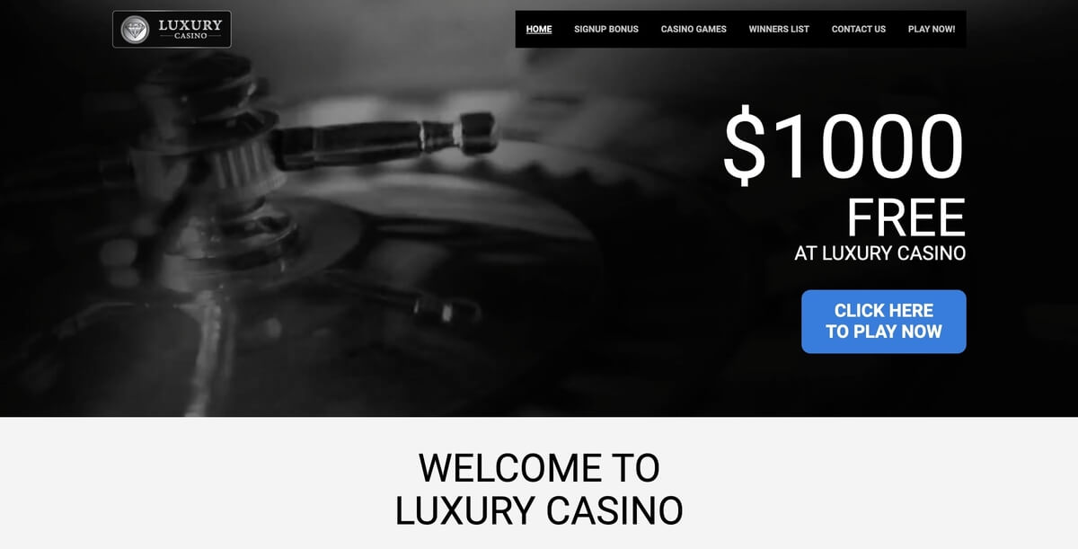 Luxury Casino Bonus