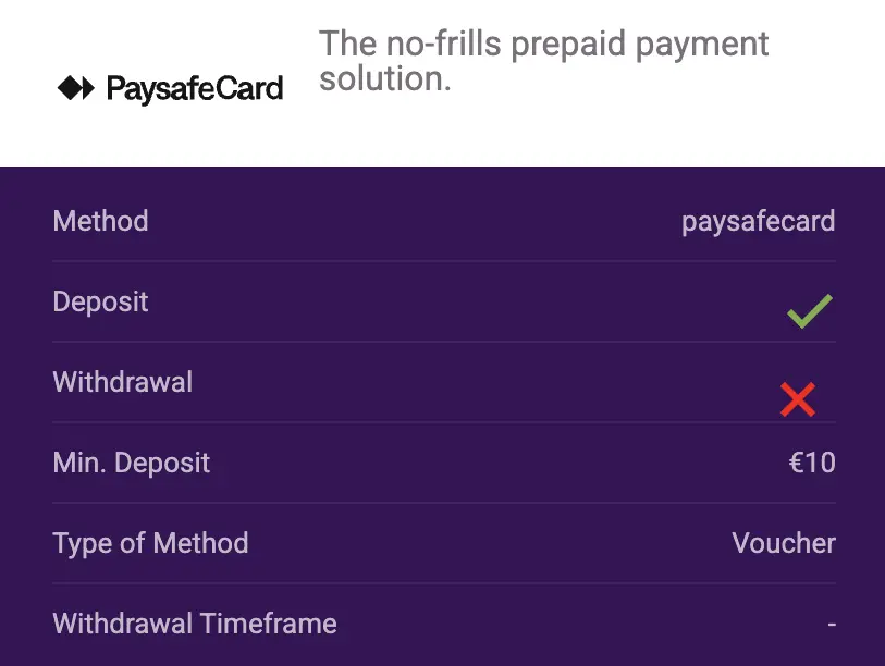 PaysafeCard