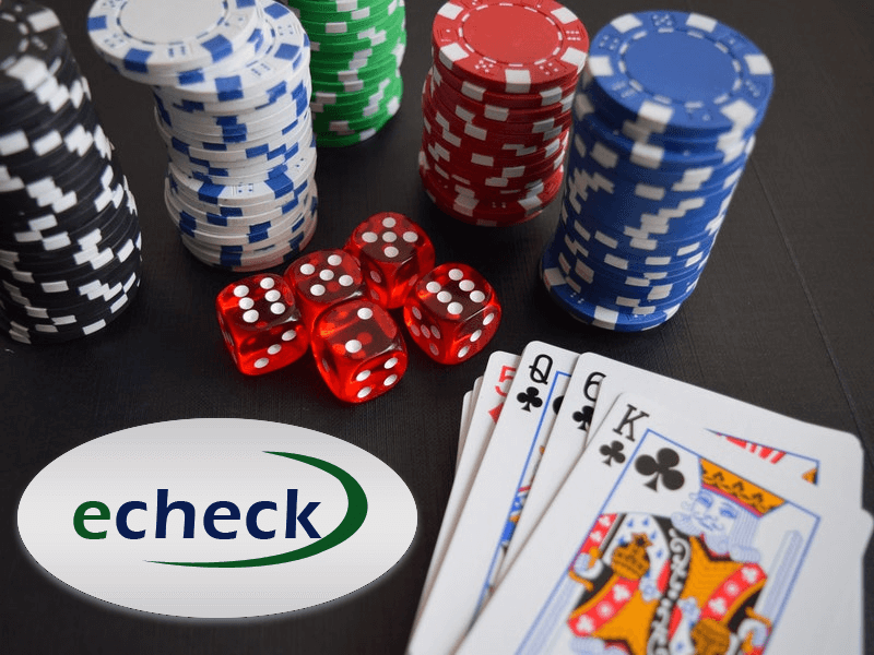 eCheck Casinos Gambling Card Game