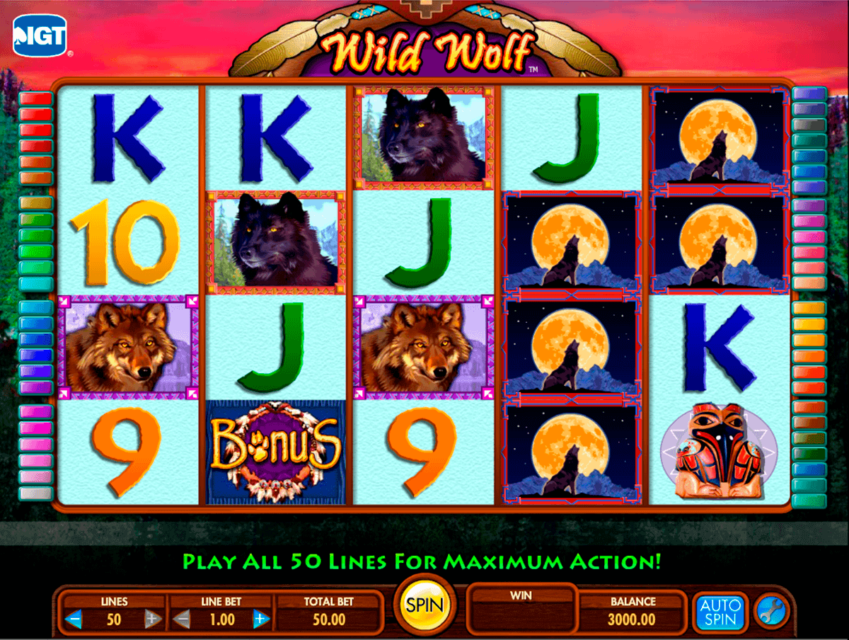 wild wolf igt free slot 